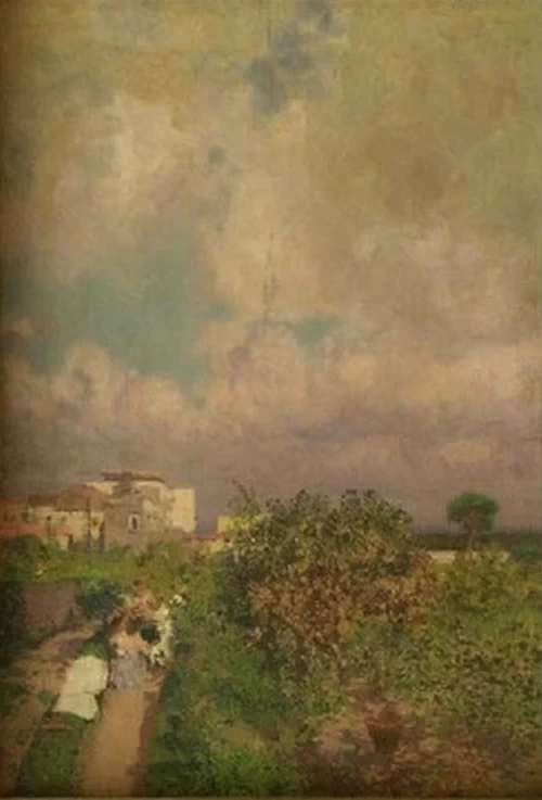 Sulle falde del Vesuvio - Galleria d’Arte Moderna, Milano